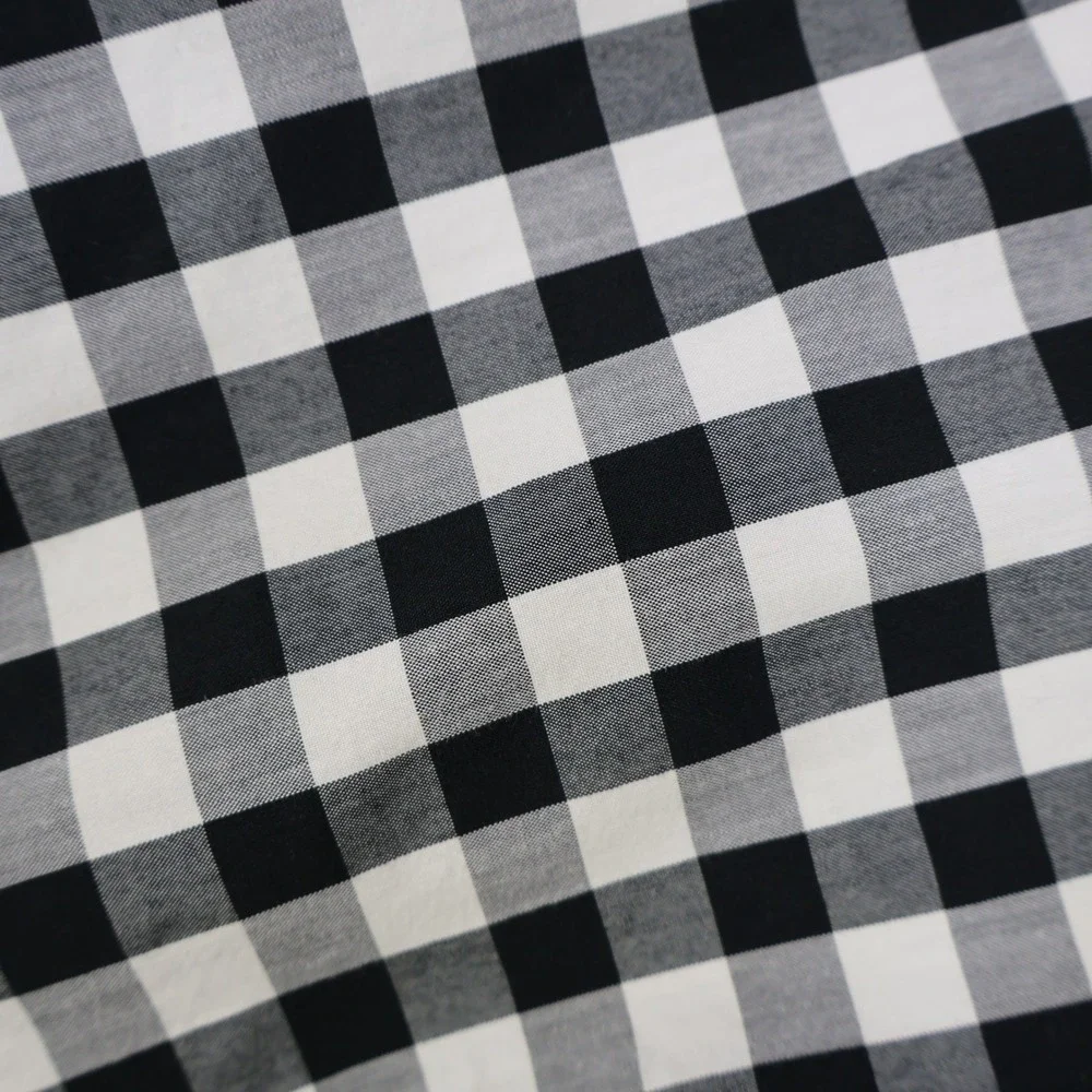 Vintage‎ Polo Golf Ralph Lauren Gingham Check Button Down XXL Preppy Black White
